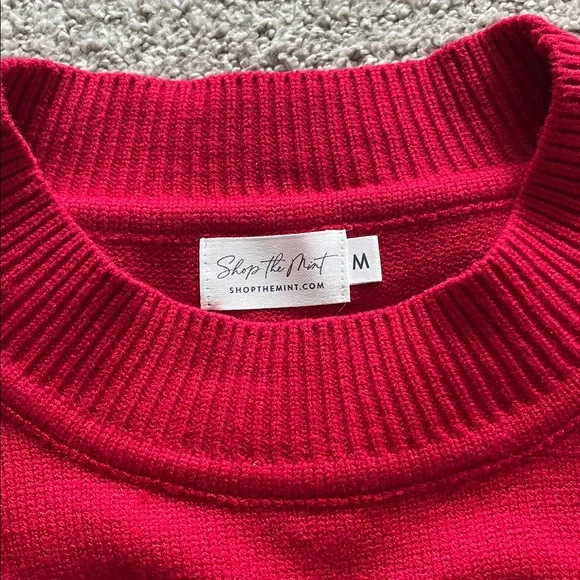 Red Sequined Nutcracker Sweater - Picture 2 of 4